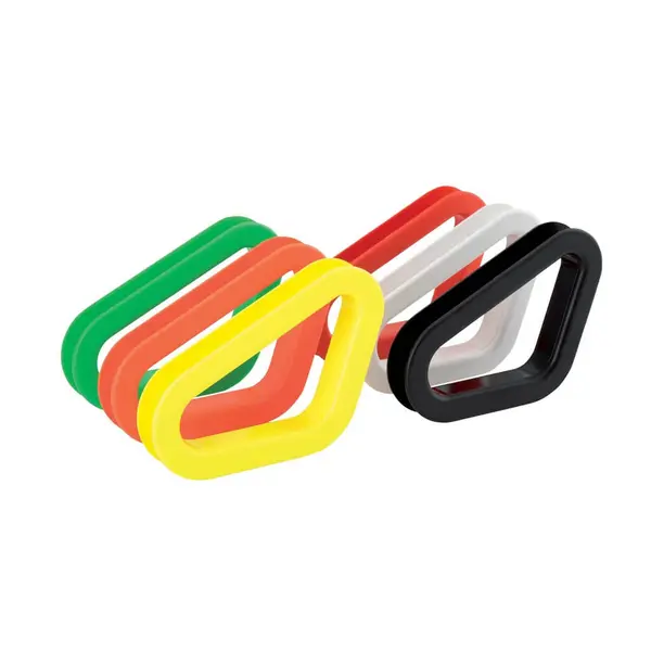 OMP HC0-0931-061 Harness Slots (Lateral), Red