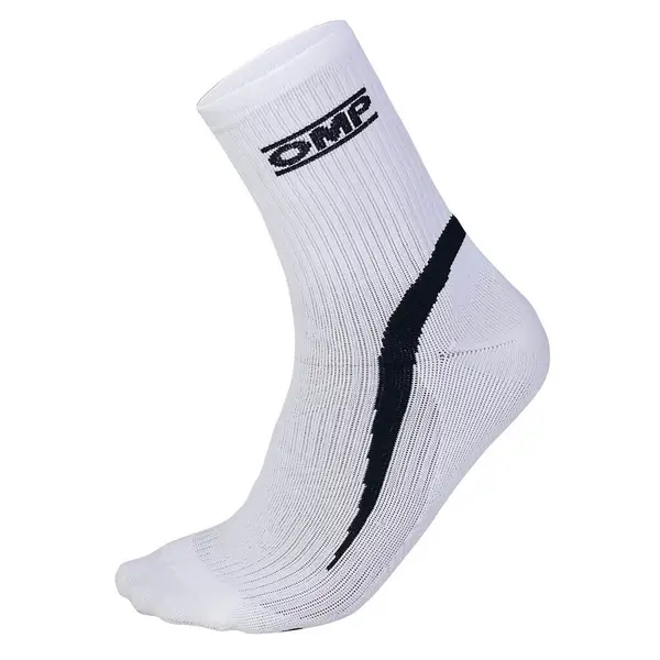 OMP KE0-3019-A01-020-M Karting Socks KS, White