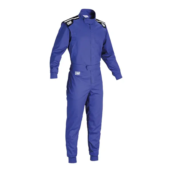 OMP KA0-1719-AK1-041-140 Karting Suit Summer-K (for Kids), Blue