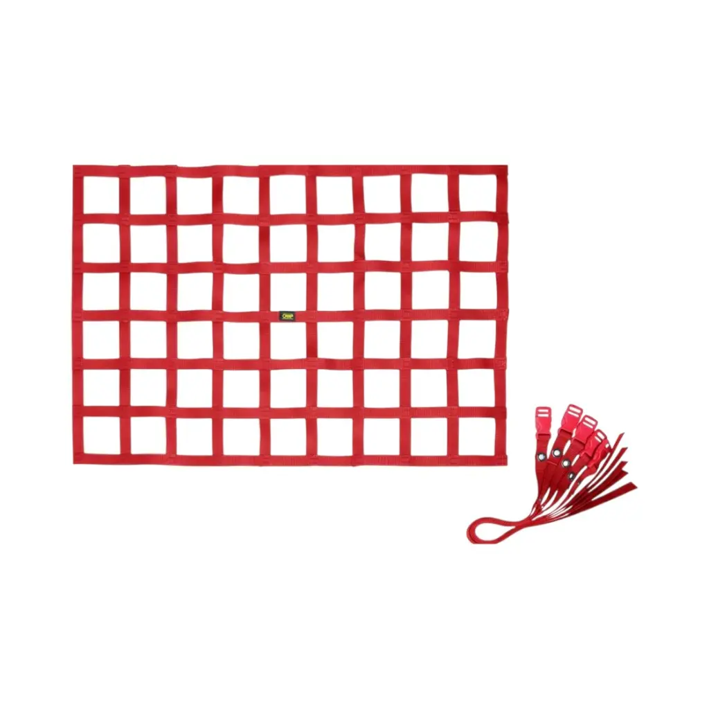 OMP NA0-1870-061 Nylon Window Net, Red