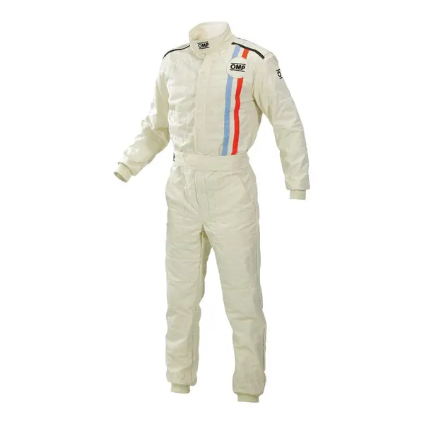 OMP IA0-1816-C01-028-56 Racing Suit Classic MY2021, FIA 8856-2018, Cream