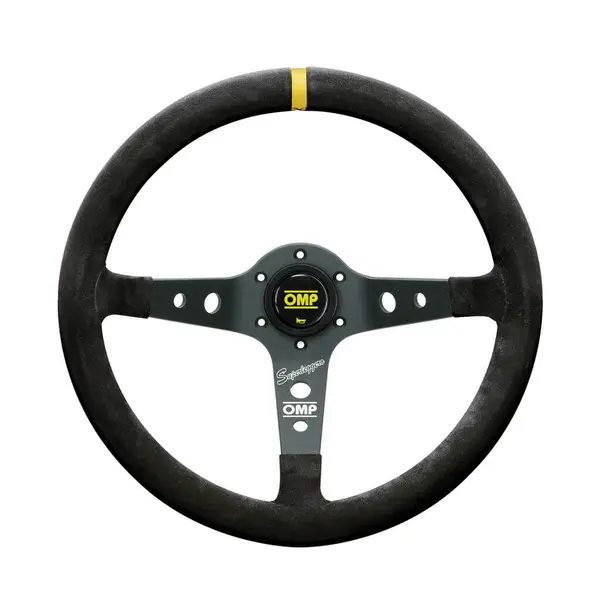 OMP OD0-2021-071 Steering Wheel Corsica Superleggero 350mm, Black Suede