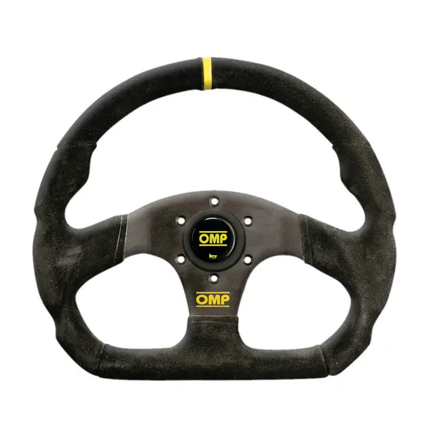 OMP OD0-1990-071 Steering Wheel Superquadro 330 x 290mm, Black Suede