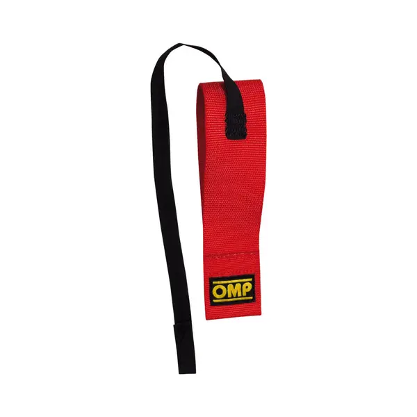 OMP EB0-0580-061 Tow Hook Strap 2", Red