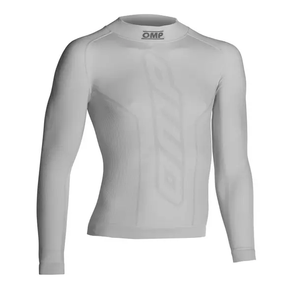OMP KE0-3029-A01-020-810Y Underwear Top LS KS, White, Size 8-10 Years
