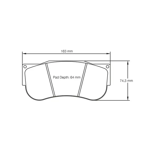 PAGID 2565-RSL29 Brake Pads for Caliper AP Racing CP9665
