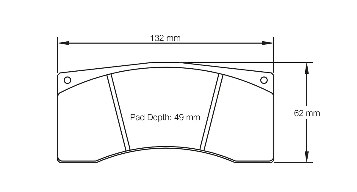PAGID 1595-RSL19 Brake pads RSL19