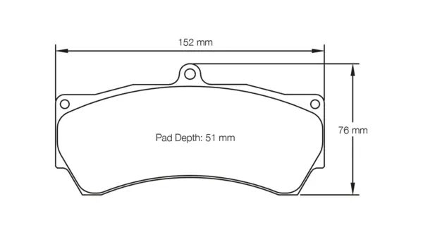 PAGID 8028-RSL29 Brake pads RSL29 Alcon Mono6 [4497 x 500]