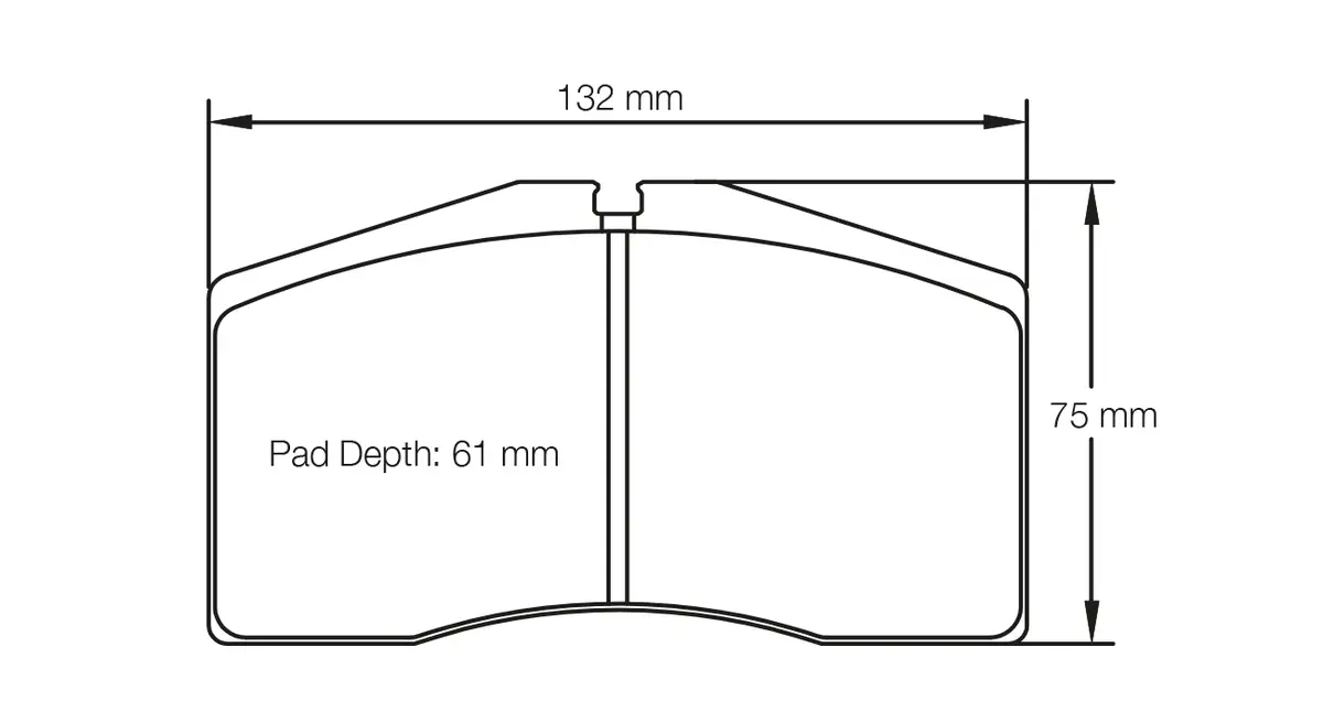 PAGID 1908-RSL29 Brake pads RSL29 front PORSCHE 993 GT2/996 GT3 RS/RSR