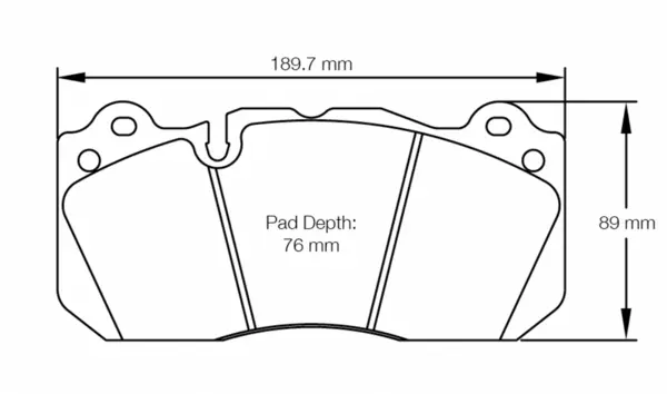 PAGID 8239-RST3 Brake pads RST 3