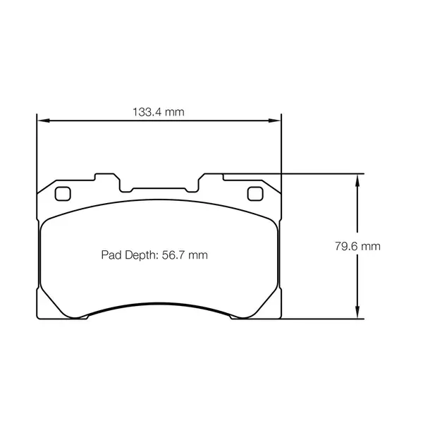 PAGID 8299-RSL29 Front Brake Pads for TOYOTA GR Yaris 2020-