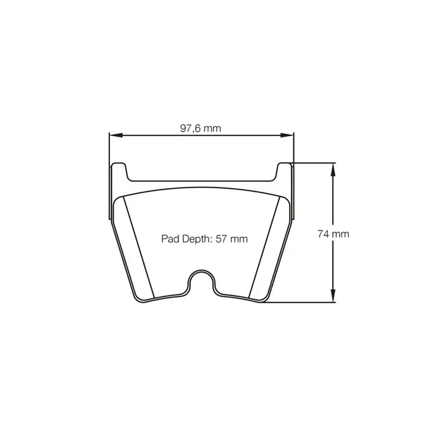PAGID 2931-RSL29 Front Brake Pads RSL29 for AUDI RS3 (8VA) / RS5 (8TR) / R8 5.2 RWS / LAMBORGHINI Huracan