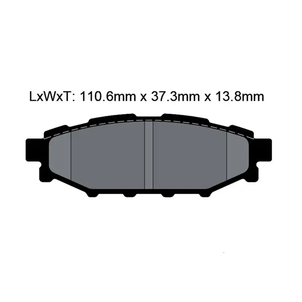 PAGID T8065SP2001 Rear Brake Pads for STREET+ for SUBARU BRZ / TOYOTA GT86 / GR86