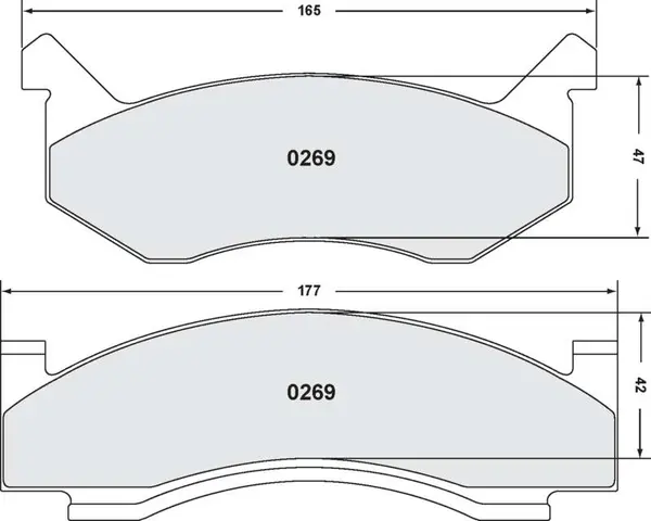PFC 0269.22 Brake Pad