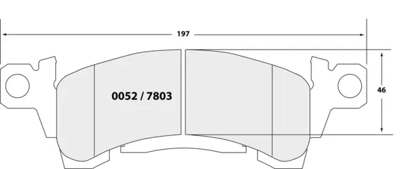 PFC 0052.22 Brake Pads for GM Safari Van 1991-2000 (Z-Rated Compound)