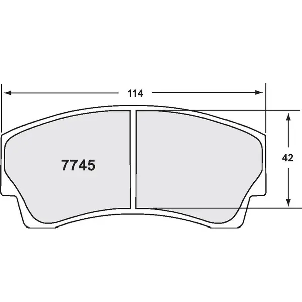 PFC 7745.68.16.44 Brake Pads for RADICAL RXC / SR3 2016-2026 AP Kit