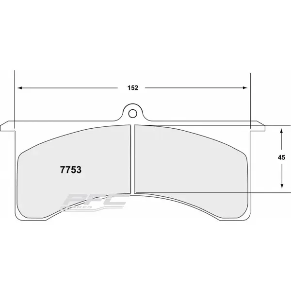 PFC 7753.13.21.44 Brake Pads Set RACE 13 CMPD 21 mm
