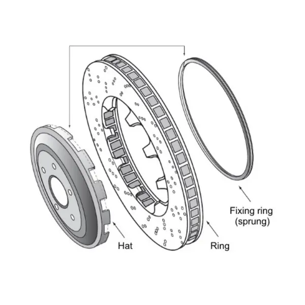 PFC 246.157.273.15 Brake Rotor Hat