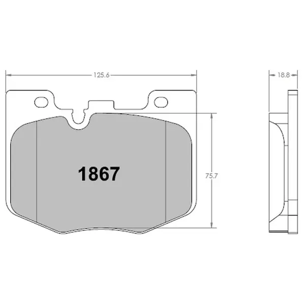 PFC 1867.68.19.64 Front Brake Pads for BMW 640i (G32) / 740i Series (G11 / G12) / 840i (F91 / F92 / G14 / G15)