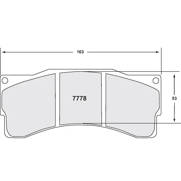 PFC 7778.68.25.64 Front Brake Pads for KTM X-Bow GT4 2020-2026