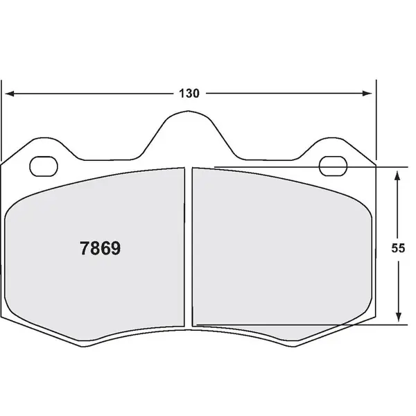 PFC 7869.68.17.64 Front Brake Pads for LOTUS Exige