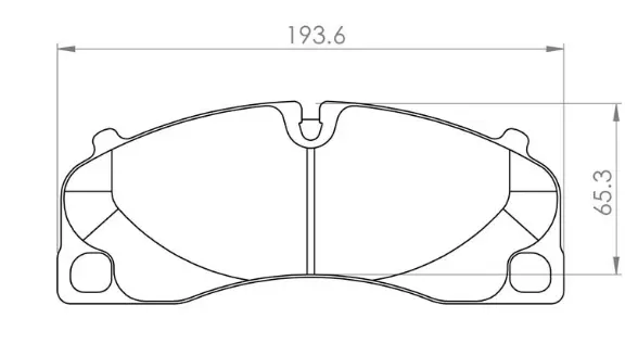 PFC 7721.11.17.44 Front Brake Pads for PORSCHE 991 GT3/Turbo/GT4 Steel