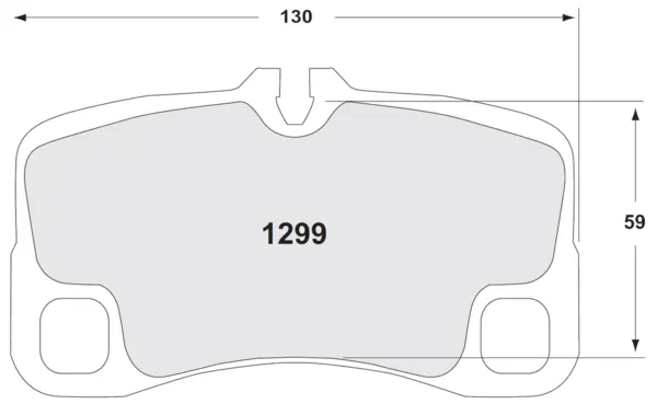 PFC 1299.08.18.44 Rear Brake Pads for PORSCHE 997 Turbo / GT3 / GT3RS / GT3 CUP
