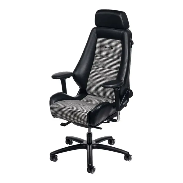 RECARO 088.00.0B31-H Swivel Chair Classic LX Star, Houndstooth / Pepita Fabric