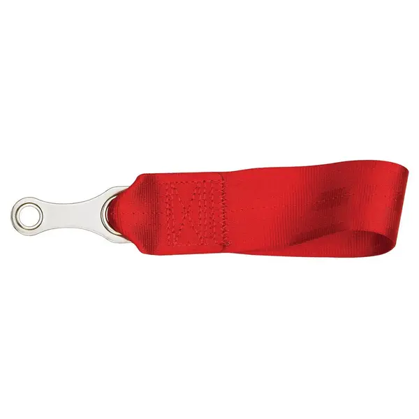 SCHROTH 90373 Adjustable Towing Strap 40 cm, Red for Bolt 7/16“
