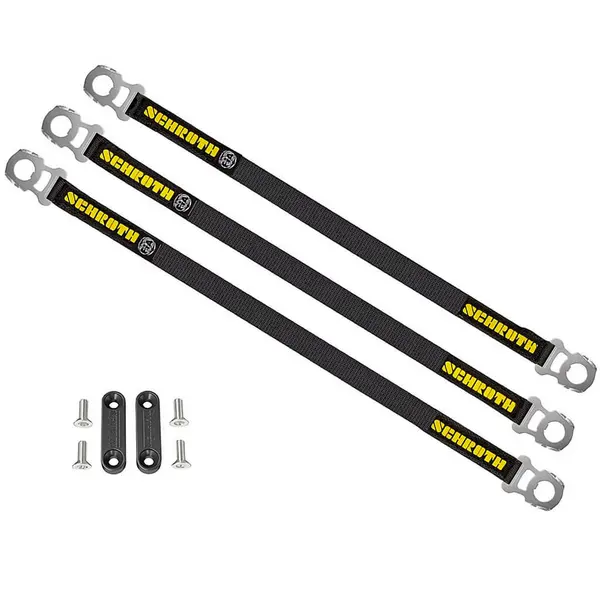 SCHROTH 00028-17 FHR Twist Anchor Sliding Tethers 17"
