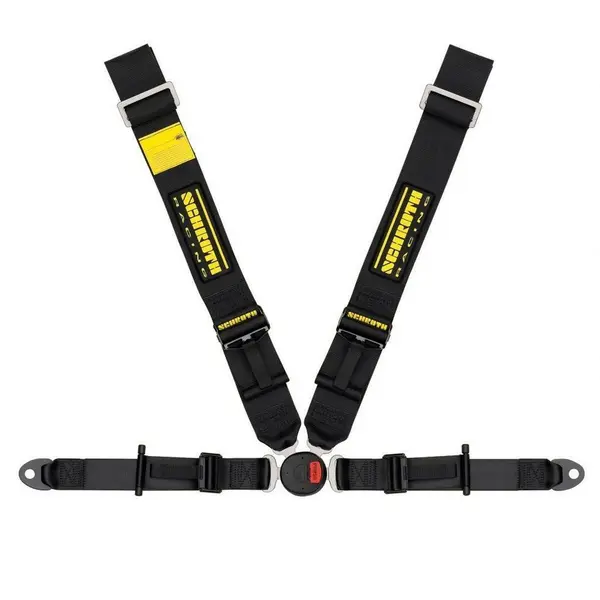 SCHROTH 91158A-0 Racing Harness Lotus 2-FE 4-Point Left, FIA, Black