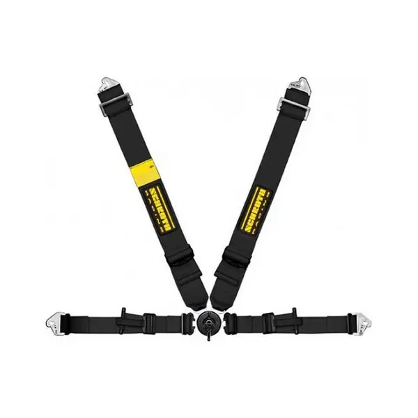 SCHROTH 20001 Racing Harness Profi 2 ASM Flexible 4-Point Left, Black