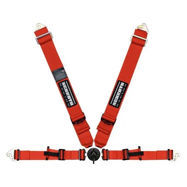 SCHROTH 25201 Racing Harness Profi 2 ASM Flexible 4-Point Right, Red for BMW M2 (G87) / M3 (F80 / G80) / M4