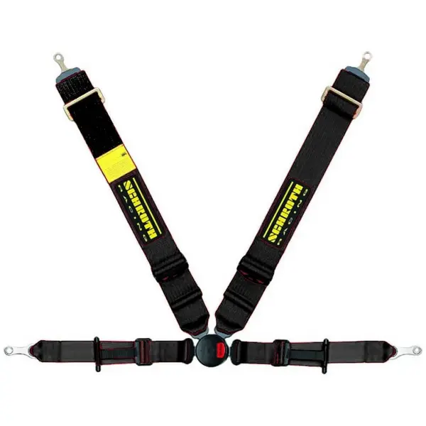 SCHROTH 20070 Racing Harness Profi 2-FE ASM 4-Point Left, Black