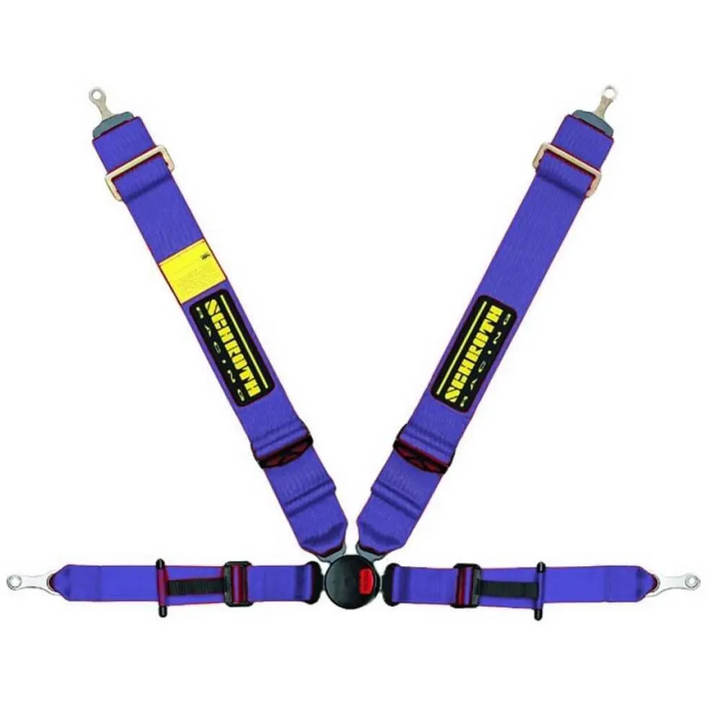 SCHROTH 20170 Racing Harness Profi 2-FE ASM 4-Point Left, Blue