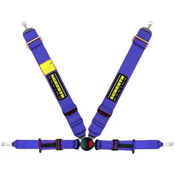 SCHROTH 25170 Racing Harness Profi 2-FE ASM 4-Point Right, Blue
