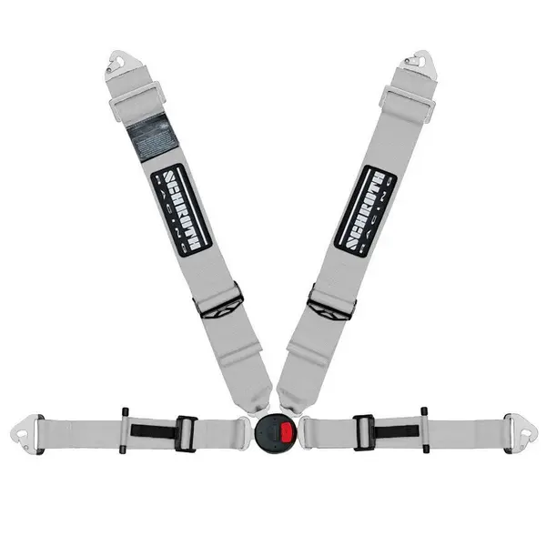 SCHROTH 20971 Racing Harness Profi 2-FE ASM Pull Down 4-Point Left, Silver