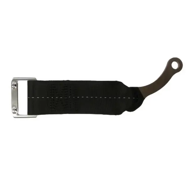SCHROTH 00160 Replacement End Strap for Rallye 3 ASM, Black for FORD Fiesta