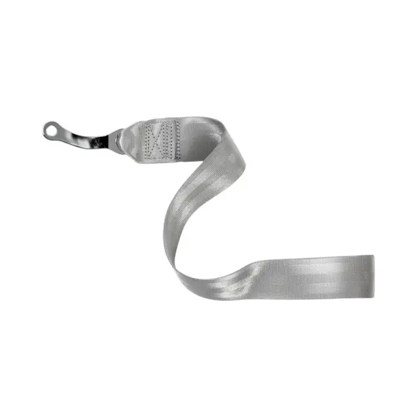SCHROTH 00199 Replacement Side Belt, Silver for VW Golf