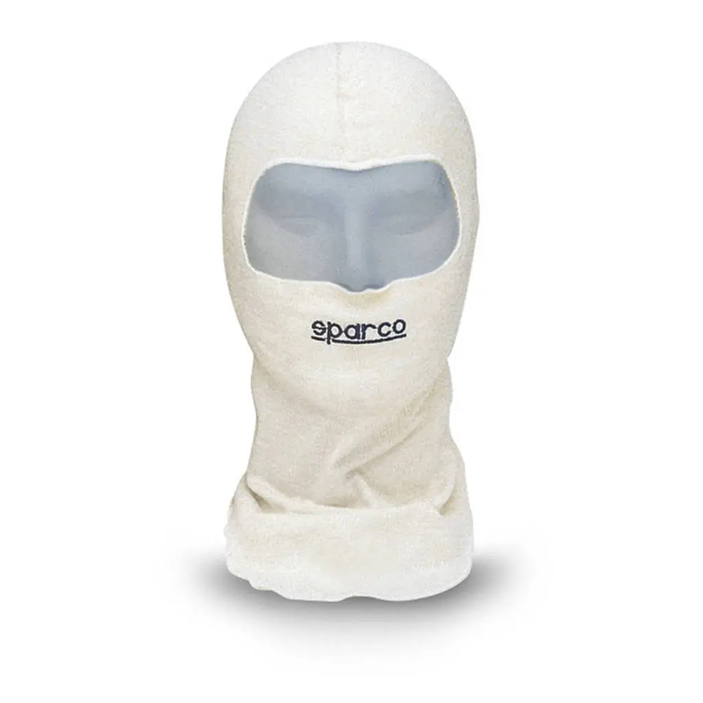 SPARCO 002231B Balaclava BASIC, white