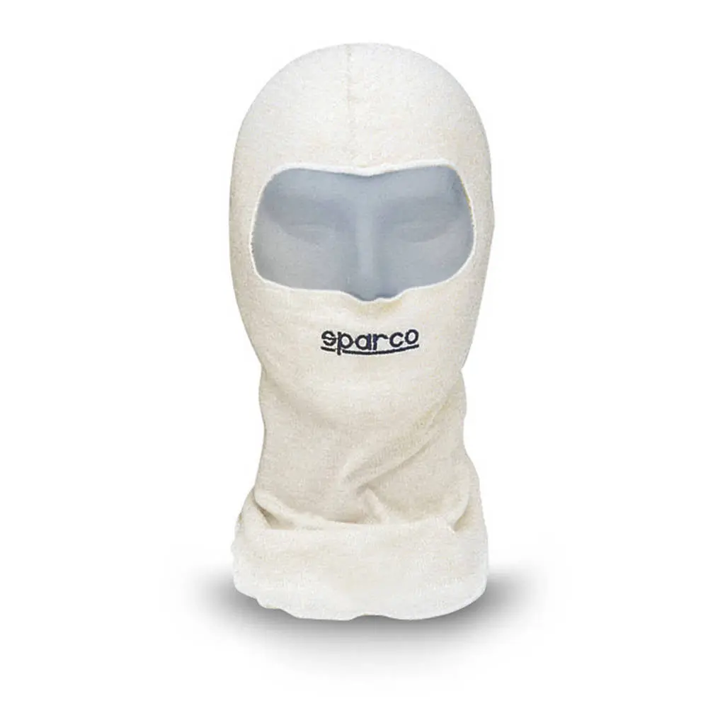 SPARCO 002231B Balaclava BASIC, white