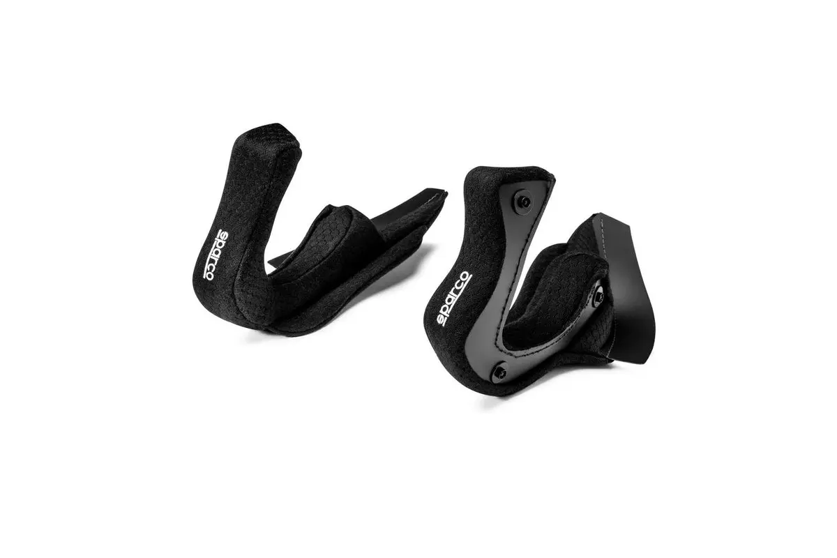 SPARCO 0032RJ03NR20 Cheek padding PRIME open face 8860 black 20mm