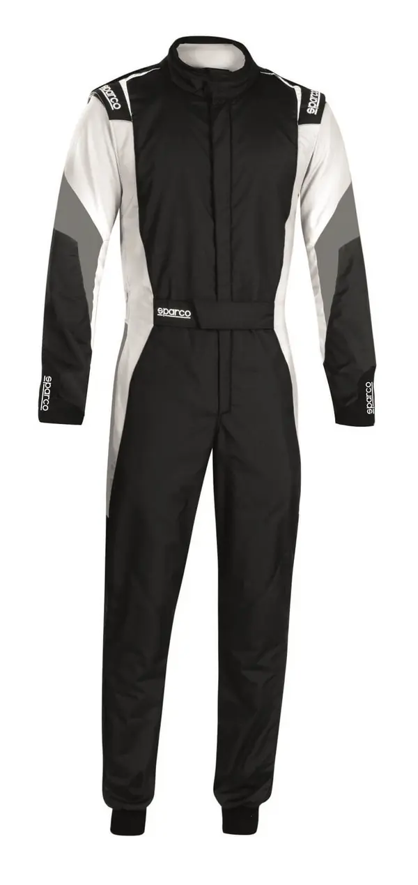 SPARCO 00114448NBGR COMPETITION Racing suit 2022, FIA 8856-2018, black/white/grey