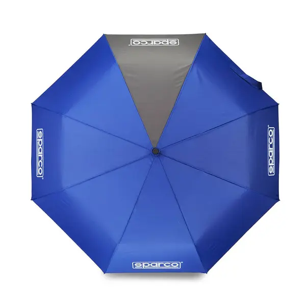 SPARCO 099105 FOLDABLE UMBRELLA, blue/grey, diameter 95 cm