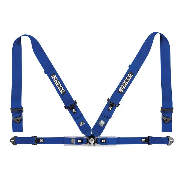 SPARCO 04716M1AZ Harness belts SPORT H-4, 4 points, FIA 8854-1998, 3+2", blue