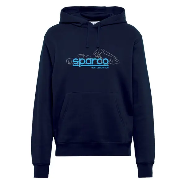 SPARCO 017024BM0911 HOODIE "NEXT GENERATION", navy blue, 9-11 years