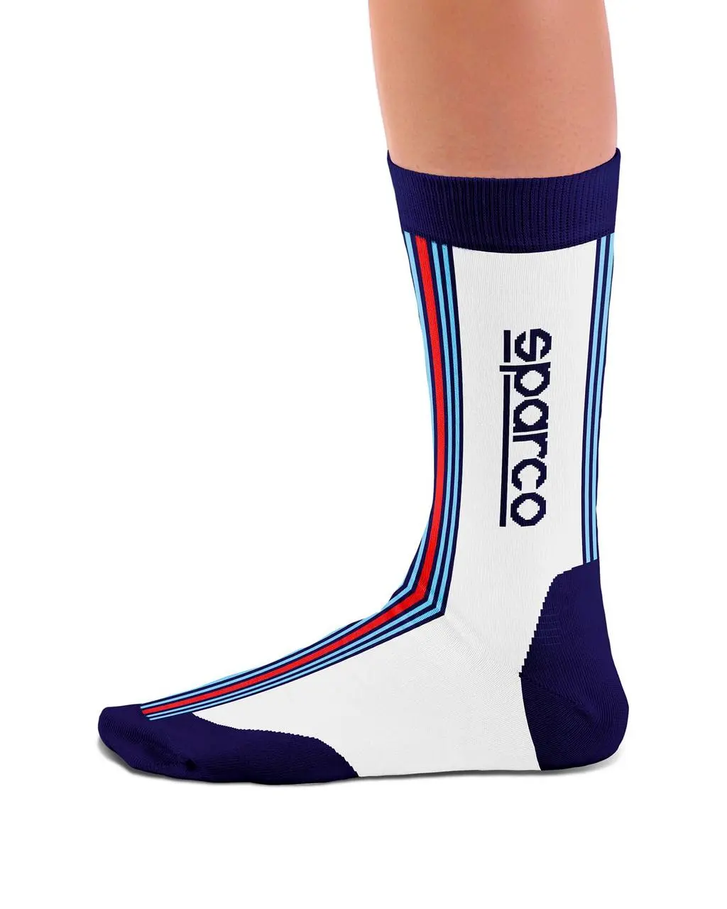 SPARCO 099145MRBIBMN2 Iconic design socks MARTINI RACING navy blue/white