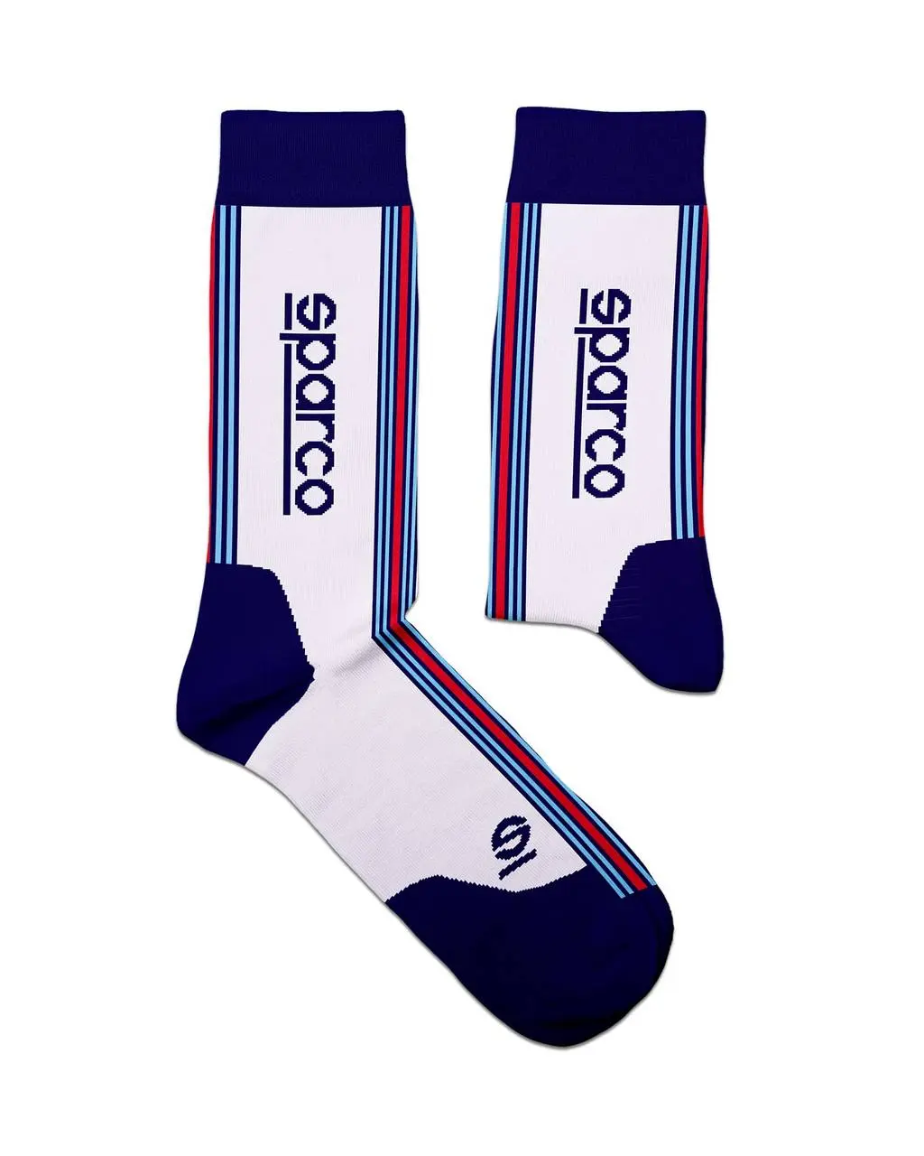 SPARCO 099145MRBIBMN2 Iconic design socks MARTINI RACING navy blue/white