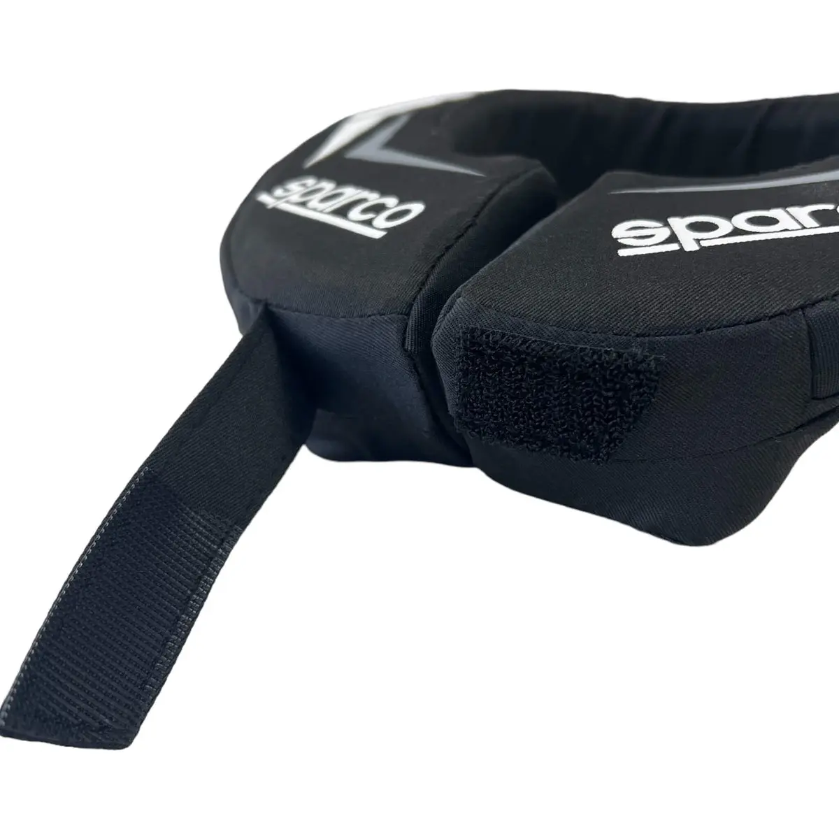 SPARCO 001604NRBI K-RING Neck support collar, Black/white
