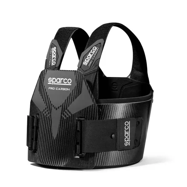 SPARCO 002407KNR3LW Karting protection PRO-CARBON 8870 black L-WIDE